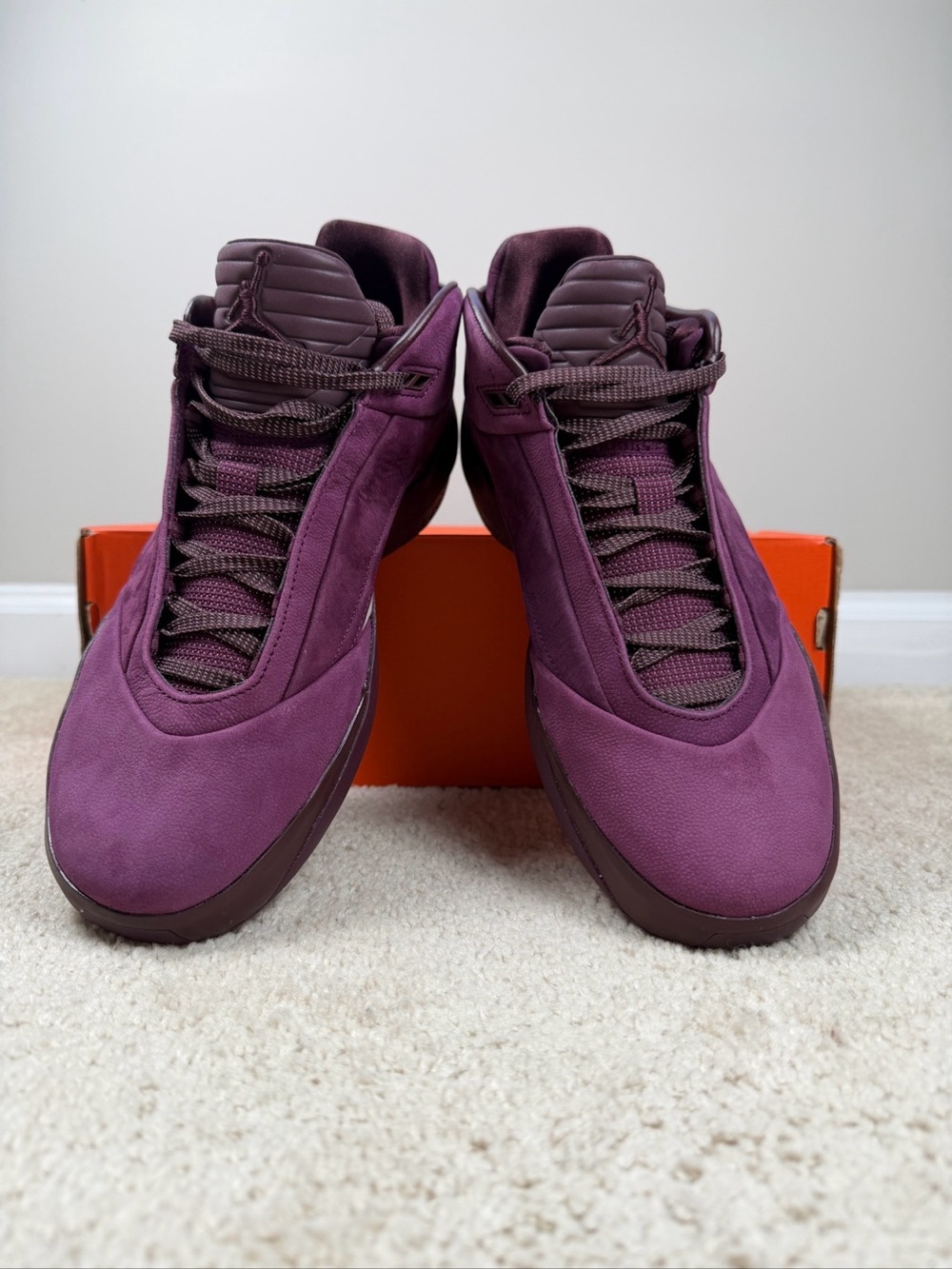 Nike Air Jordan 40 Bordeaux Burgundy Crush HM9931-601 Men's Size 9 New